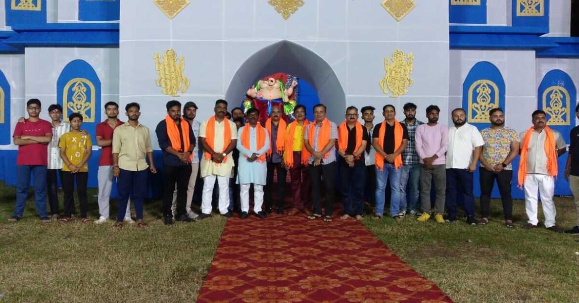 telco puja pandal