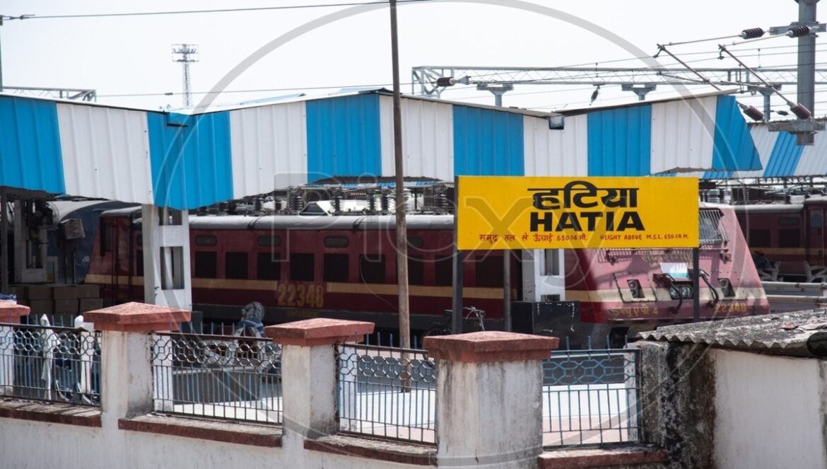 narcotics raid in Hatia Railway station