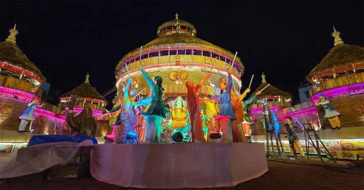 JAMSHEDPUR DURGA PUJA CITY sp inspection