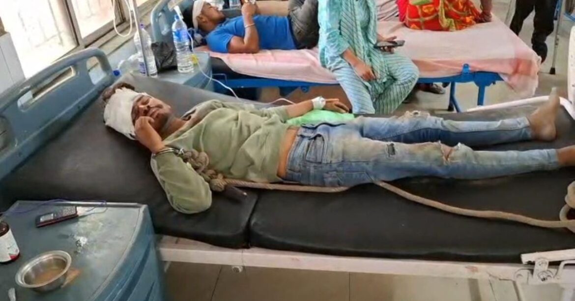 dhanbad murder accused in hospital