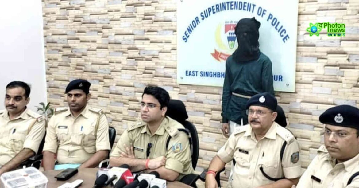 jamshedpur Police arrested criminal