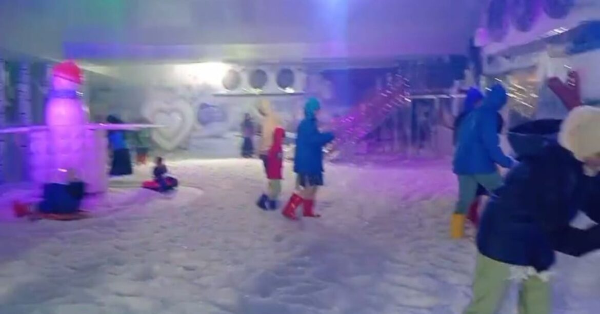 जमशेदपुर में खुला स्नो पार्क, लें कश्मीर की वादियों का मजा