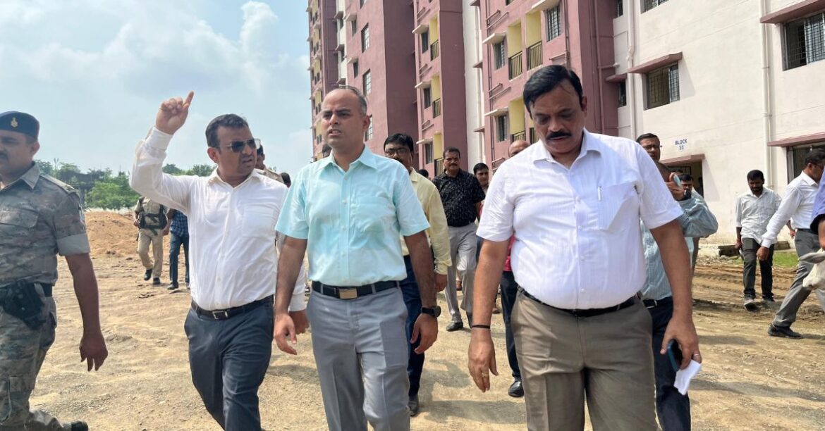 jamshedpur dc birsanagar avas inspection