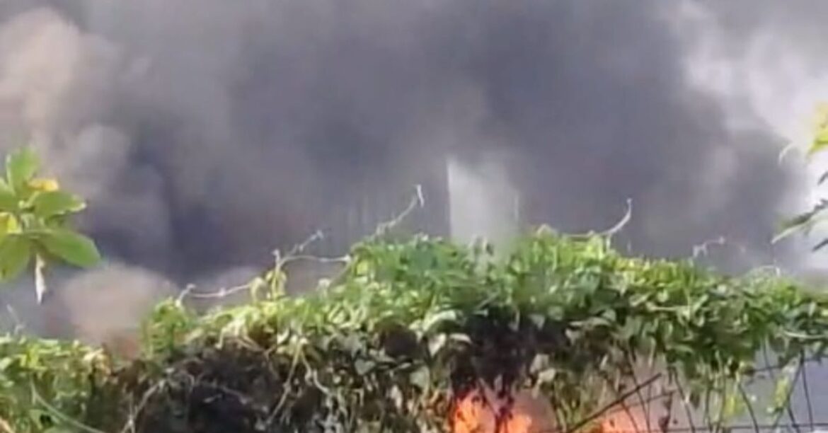 Dumka Airport Fire Dumka Airport Fire