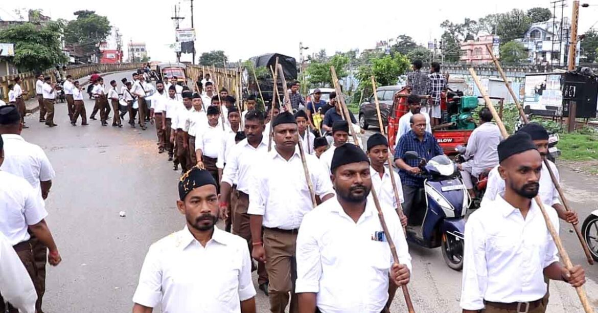RSS Vijayadashami Path Procession