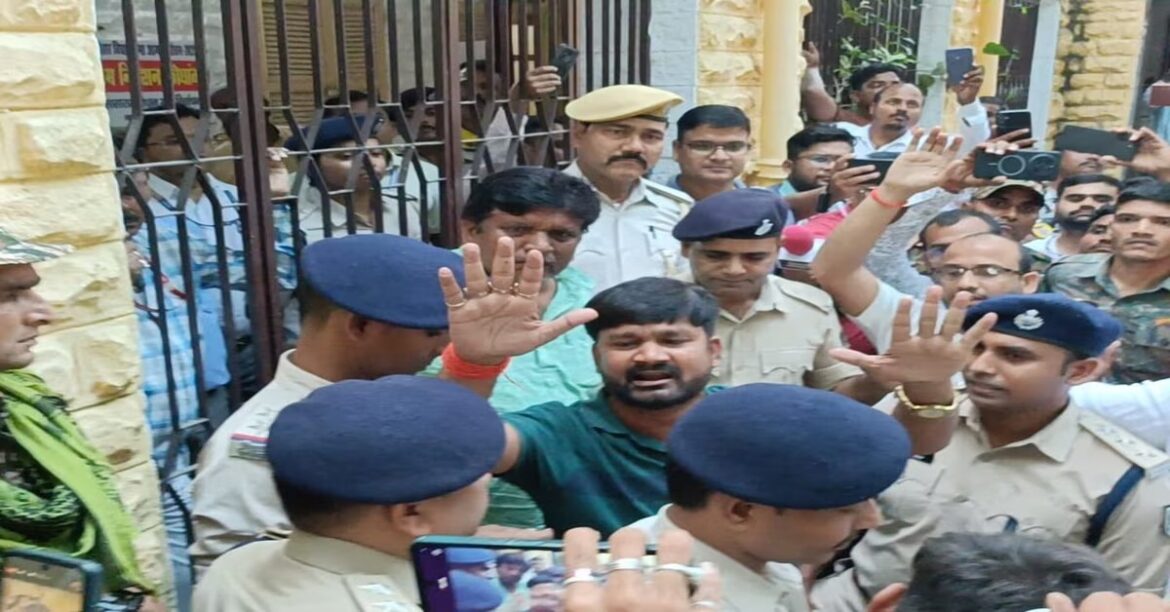 RJD candidate Satyendra Sah arrested by Jharkhand Police after filing nomination from Sasaram in Bihar Election 2025, linked to a 21-year-old Garhwa case