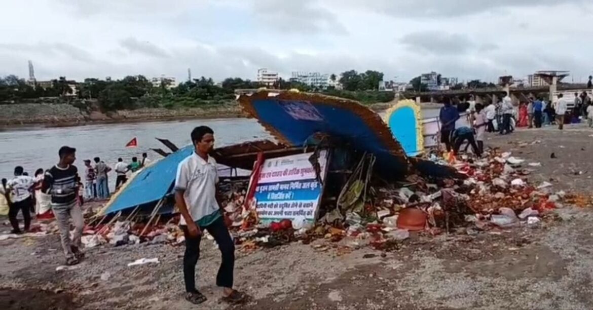 Swachh Bharat Mission 11 years celebration, Swarnrekha Ghat Jamshedpur becomes a cleanliness model