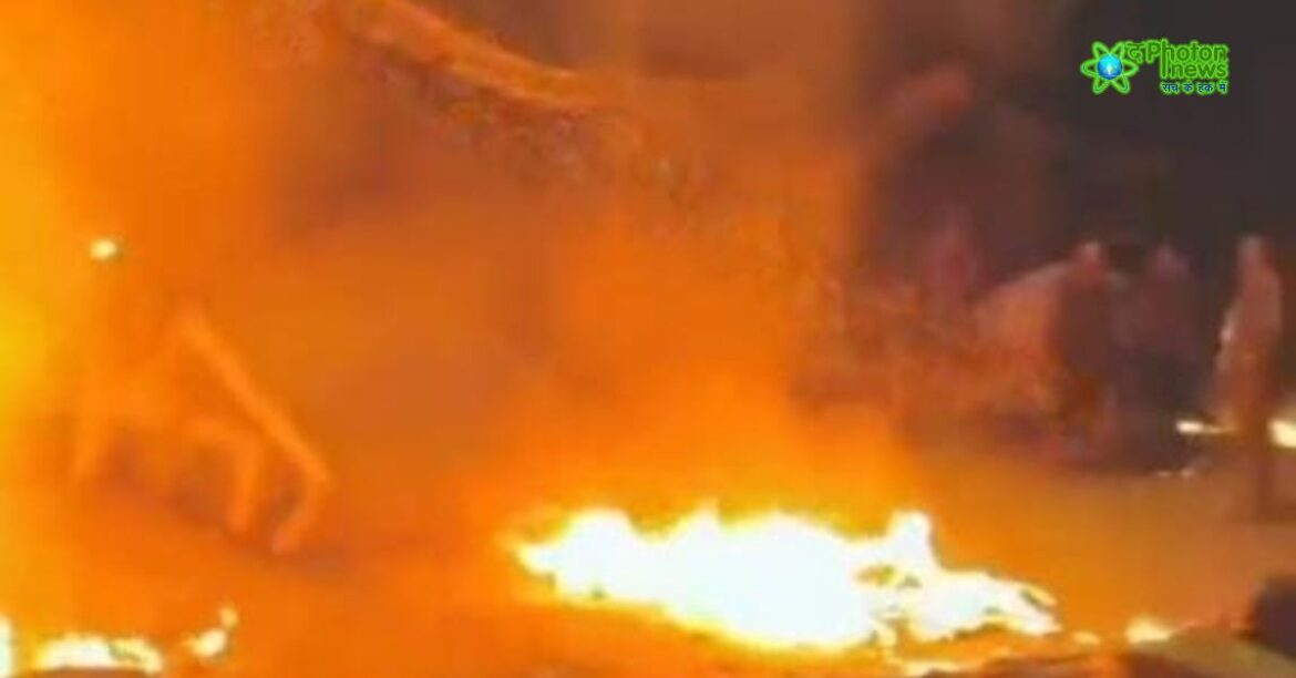 Jamshedpur Palang Market Fire