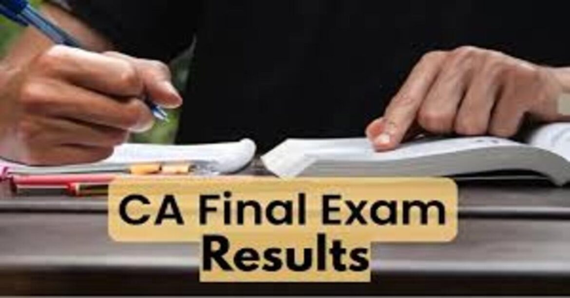 Lakshya Agarwal declared district topper in CA Final exam with 459 marks.