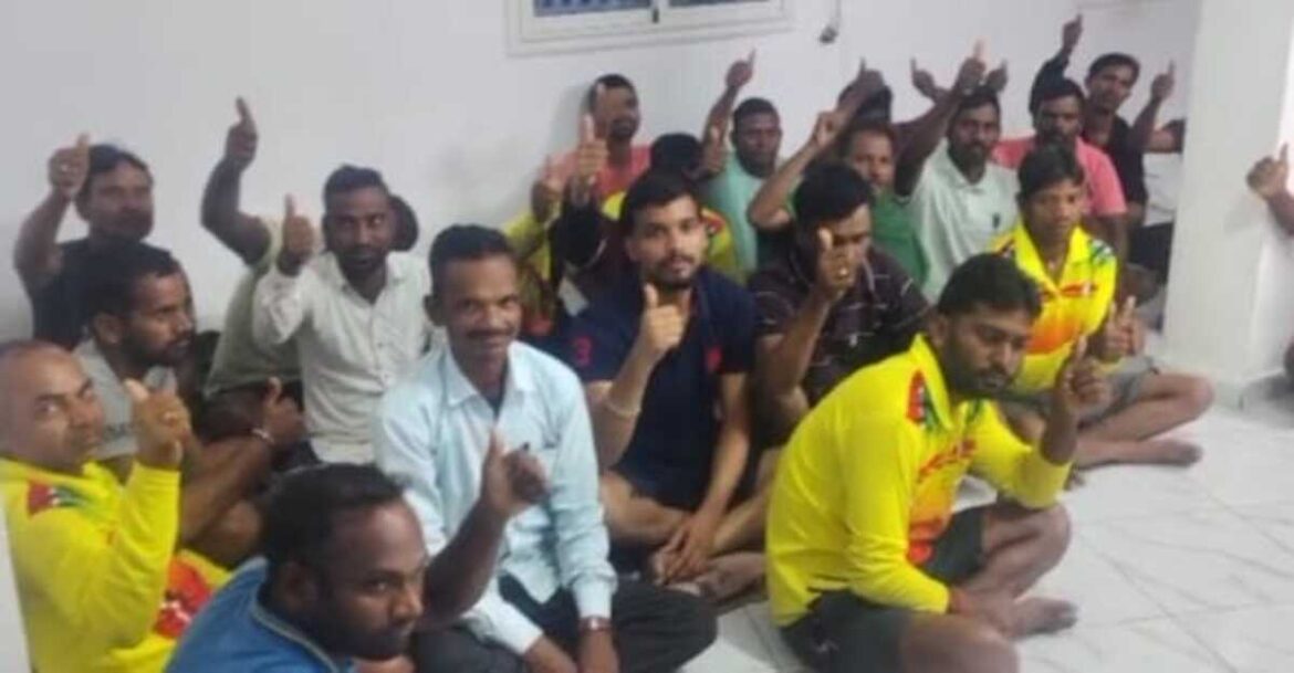labor from Jharkhand stucked in Tunisia