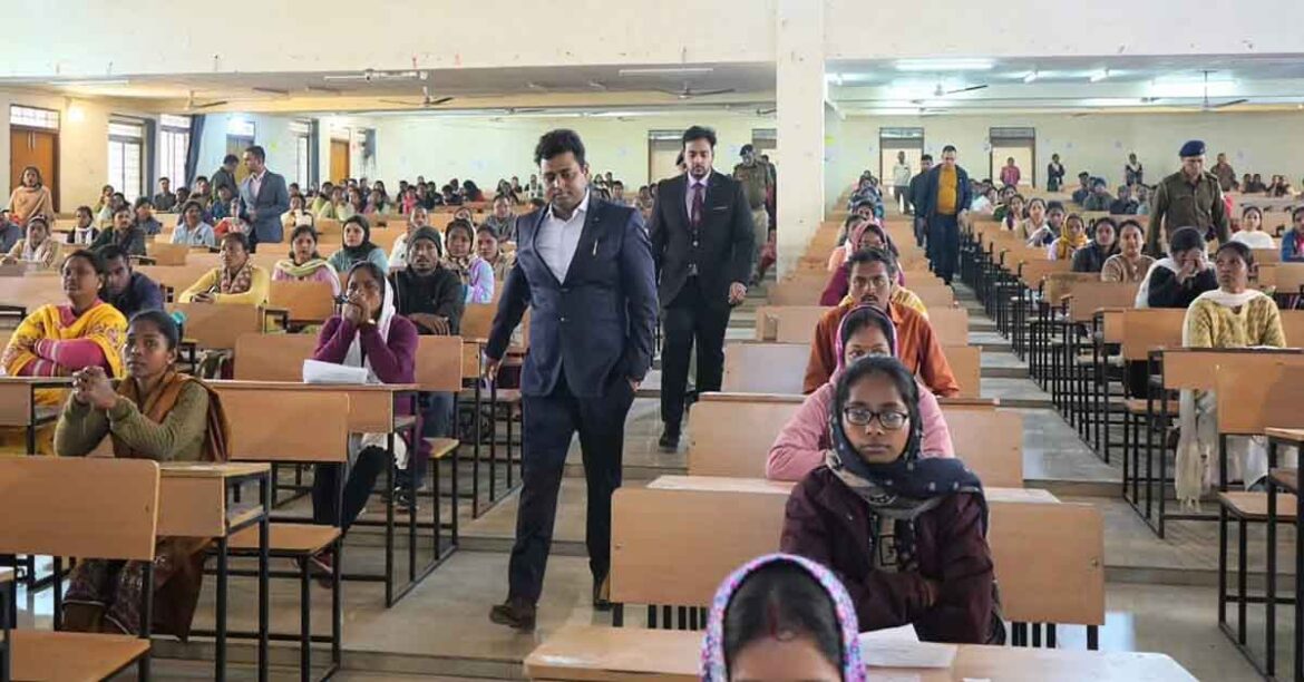 DMFT Teacher Recruitment Inspection in Chaibasa