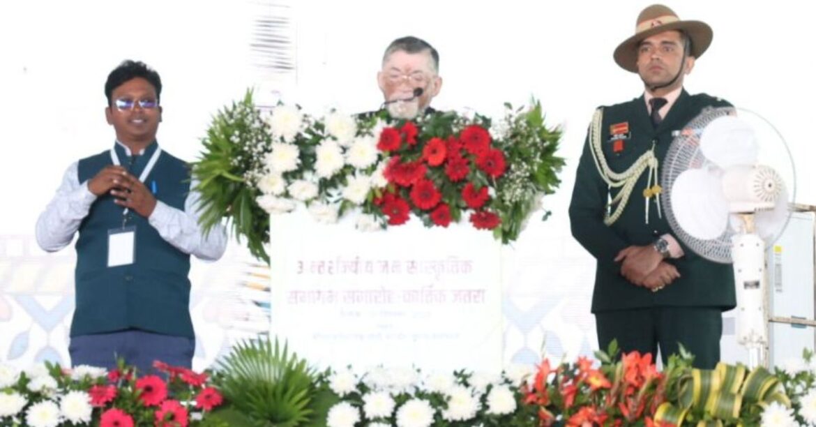 Jharkhand Governar Santosh Kumar Gangwar in Gumla