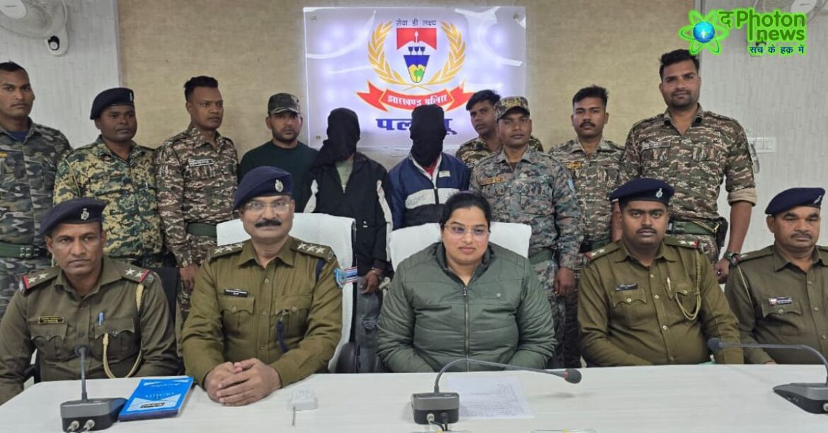 Palamu police arrested two aides of gangster Prince Khan in extortion case involving jewelry businessman