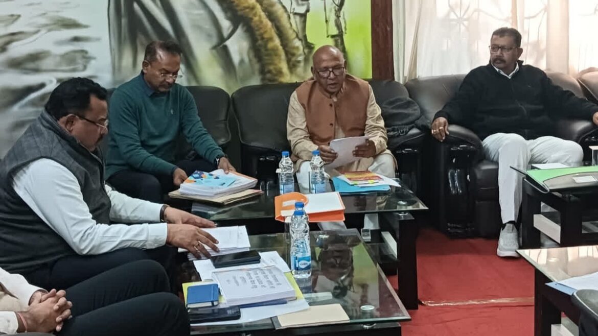 Jharkhand Assembly committee reviewing development schemes in Sahibganj
