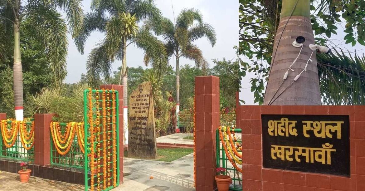 Jharkhand CM Hemant Soren paying tribute to martyrs at Kharsawan Shaheed Park Seraikela