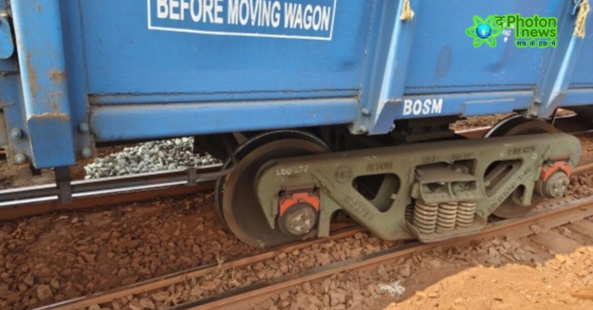 Train Derail in Chaibasa
