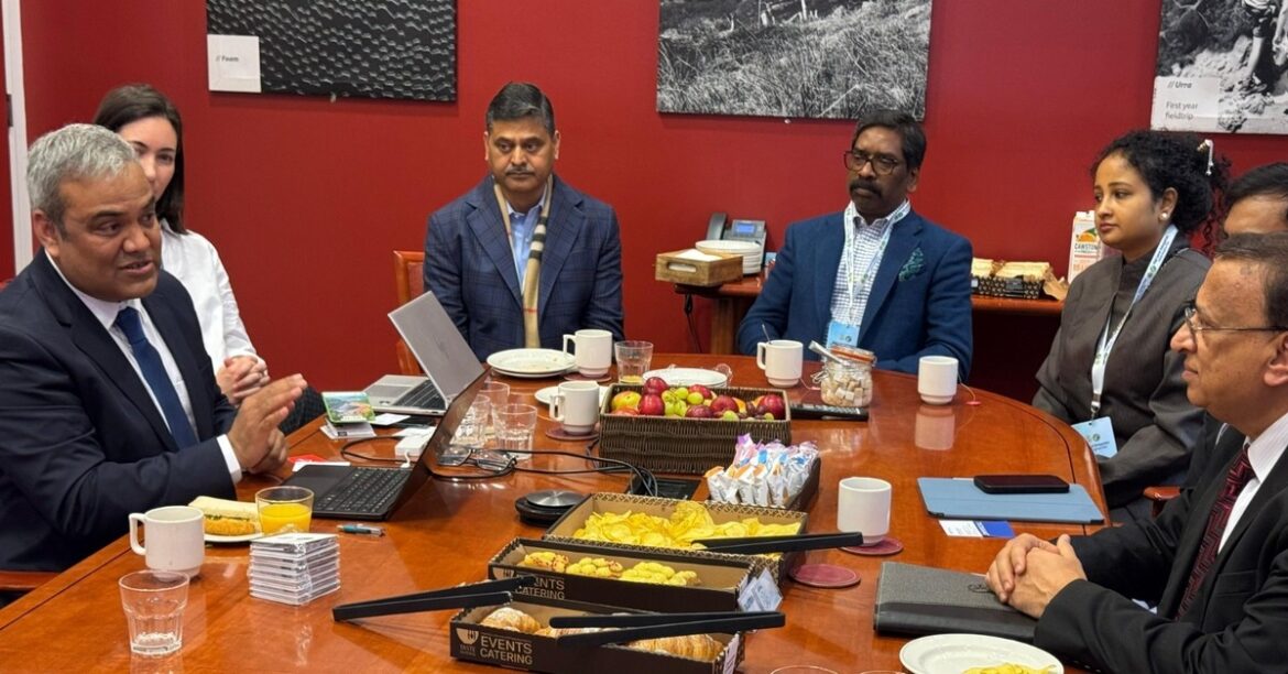 RANCHI: मुख्यमंत्री हेमन्त सोरेन ने इम्पीरियल कॉलेज लंदन में क्रिटिकल मिनरल्स, स्वच्छ ऊर्जा और शोध साझेदारी पर संवाद किया।