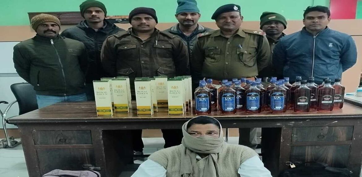 मुरी में शराब बरामद