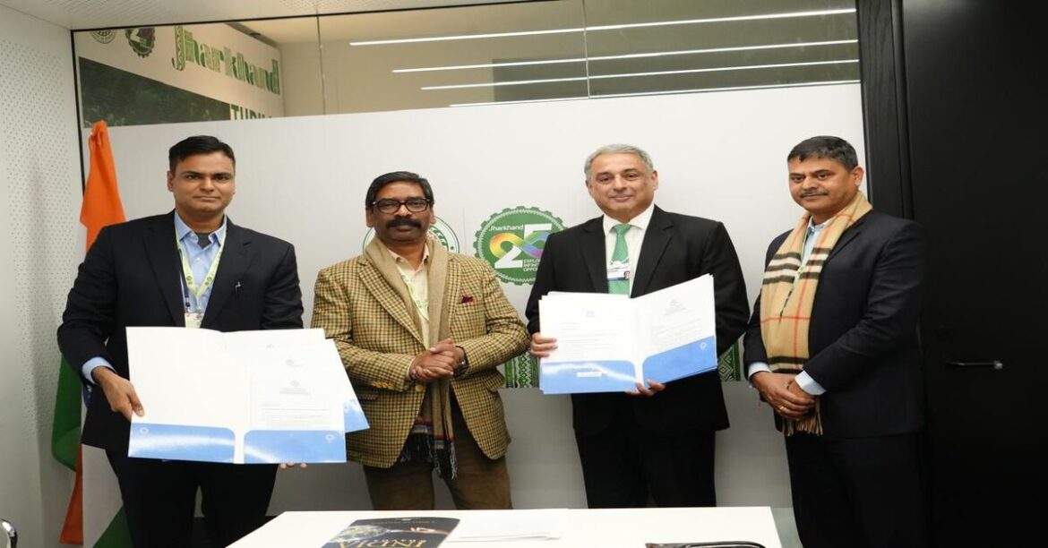 टाटा स्टील के साथ झारखंड सरकार ने किया एमओयू