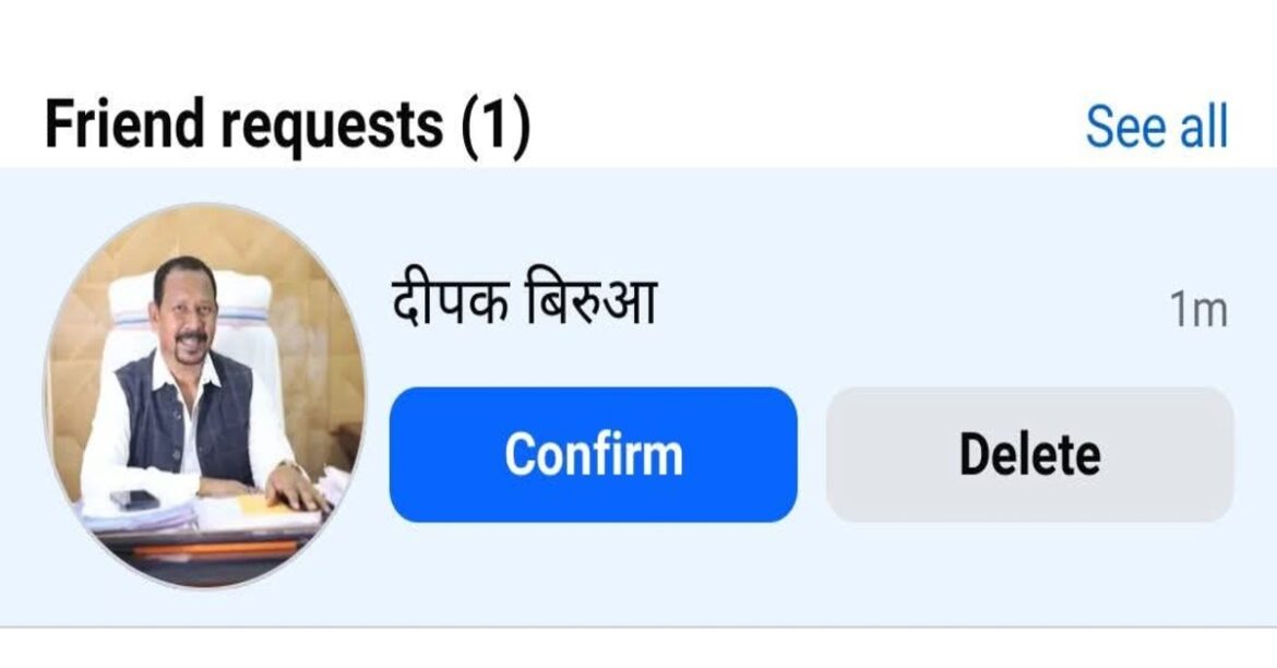 Cyber police investigating fake social media account created in the name of Revenue Minister Deepak Birua