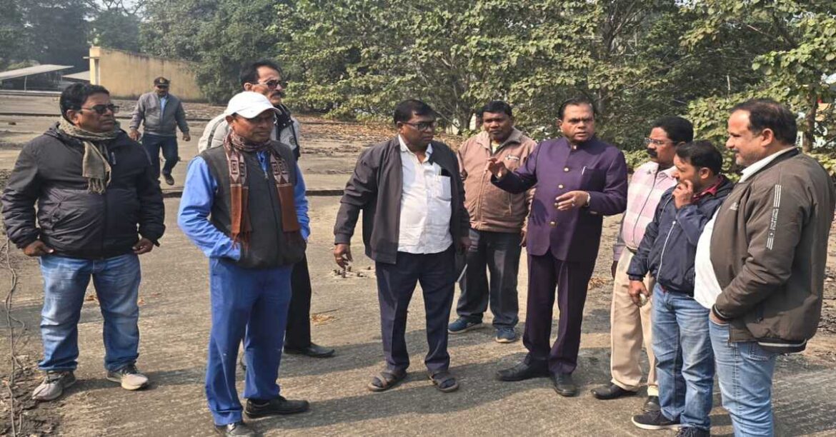 Ghatsila College campus where RO plant will be installed for clean drinking water