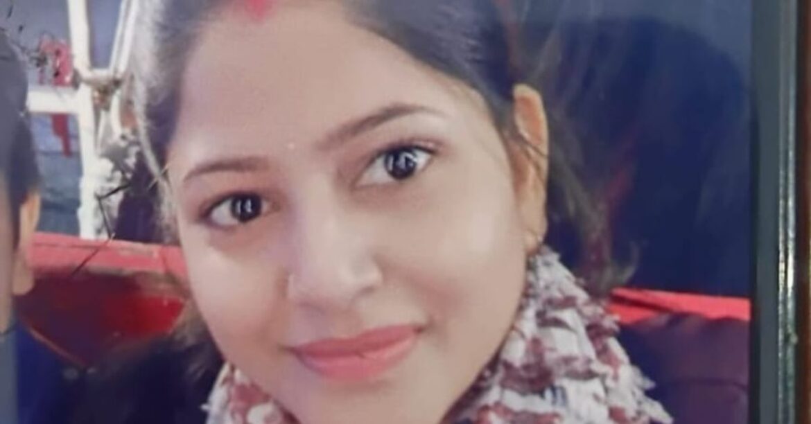 Family members protest after a married woman dies by suicide in Sidgora, Jamshedpur