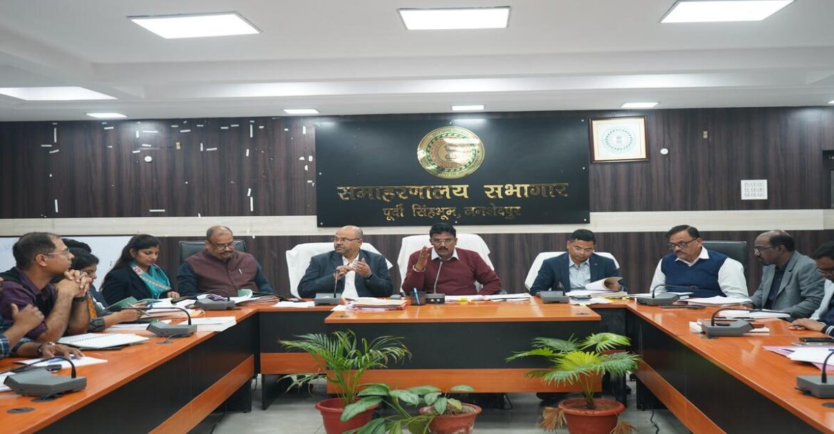 East Singhbhum administration reviewing Nagar Nikay election preparations in Jamshedpur