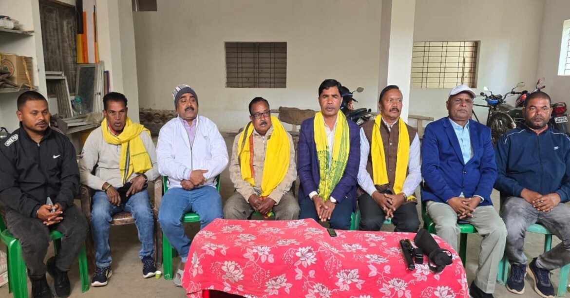 Kudmi Adhikar Rally announcement for February 22 in Ranchi