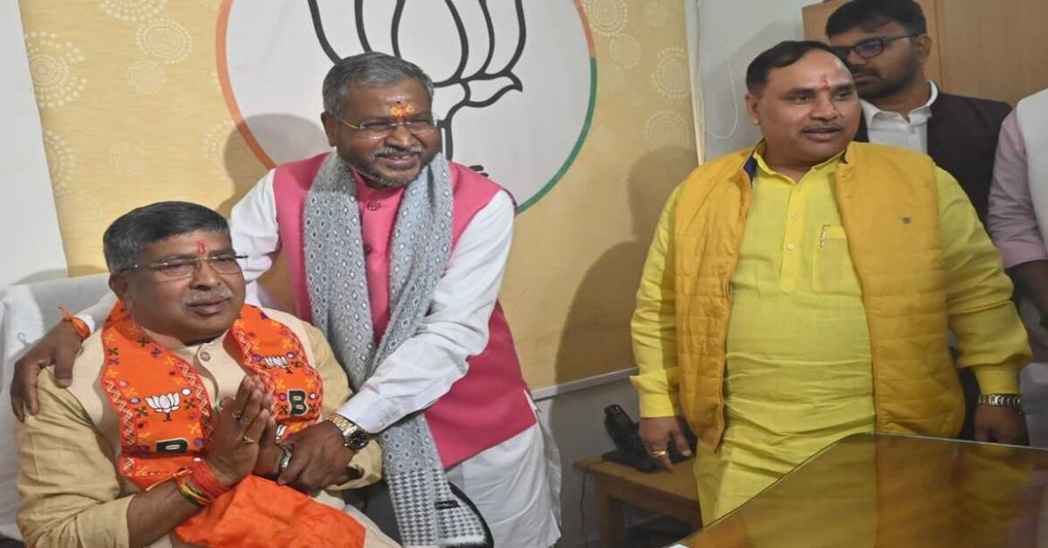 आदित्य साहू ने लिया बीजेपी प्रदेश अध्यक्ष का प्रभार