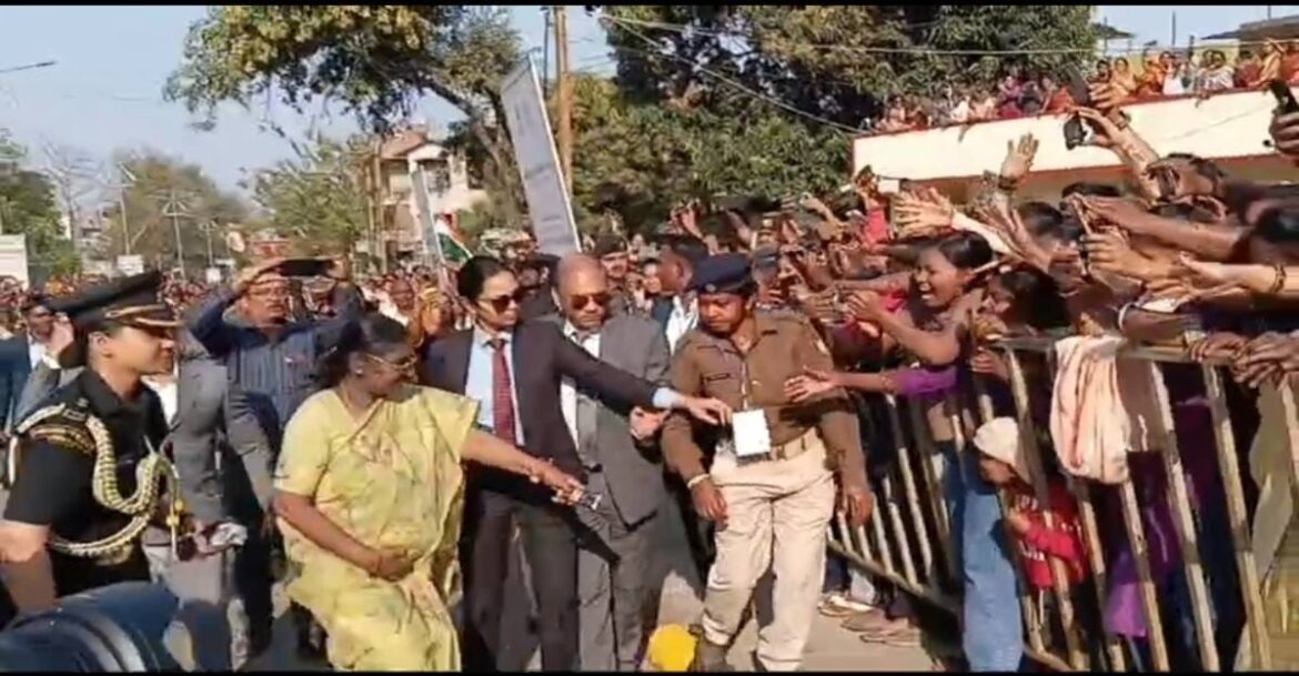 Droupadi Murmu Jamshedpur visit