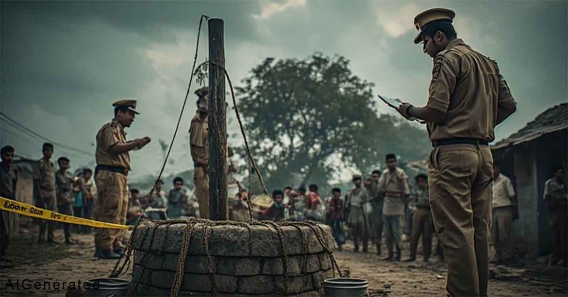 Manoharpur woman body found in well