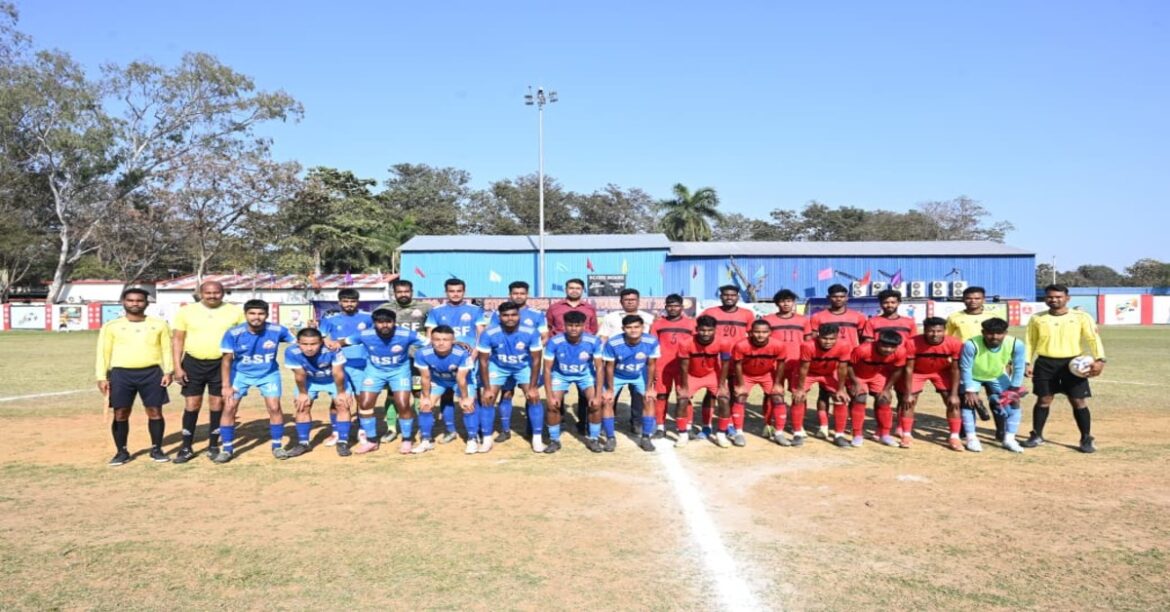 Jalandhar football team defeats Tata Motors in Steel Express Football Tournament at Chaibasa