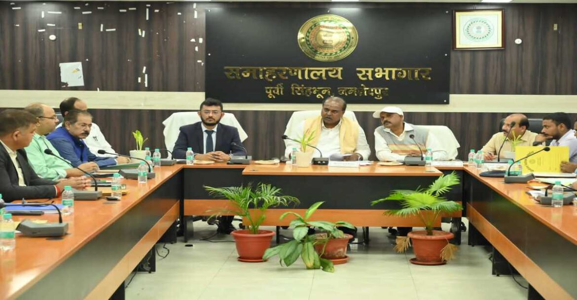 Review Meeting on Scheduled Caste Welfare Schemes in Jamshedpur