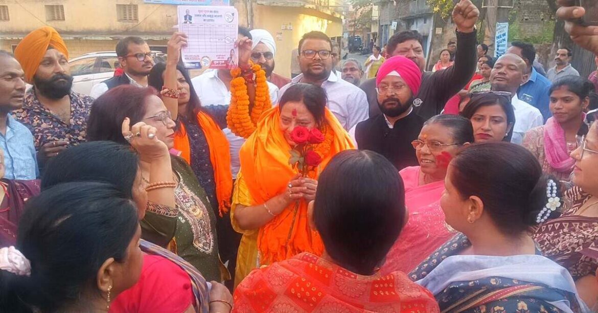 मानगो नगर निगम चुनाव का रोड शो