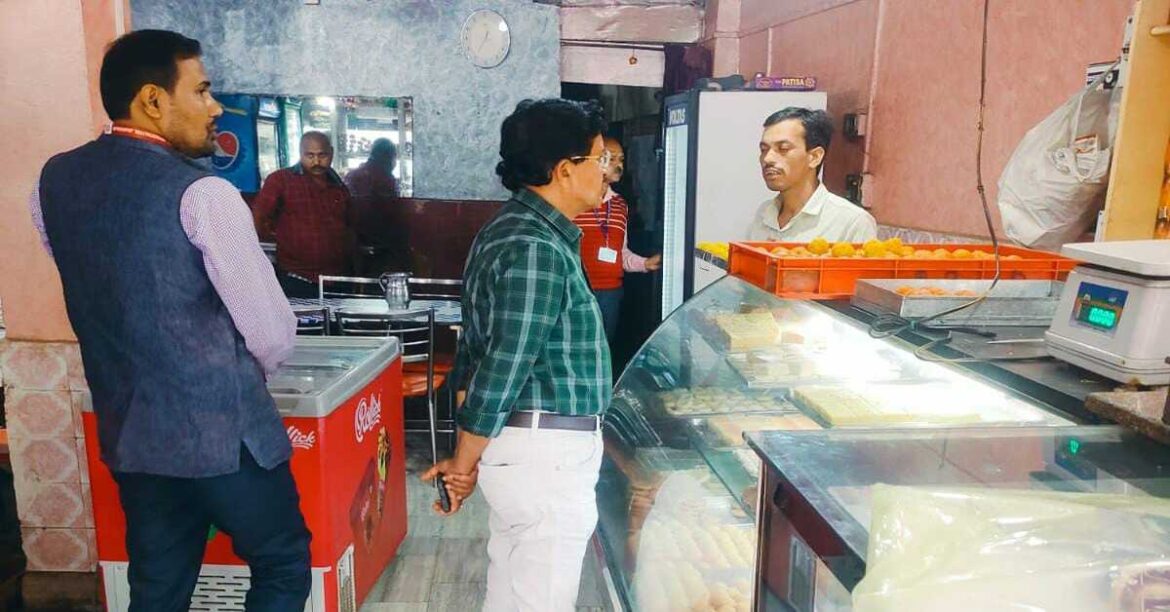 खाद्य सामग्री की जांच