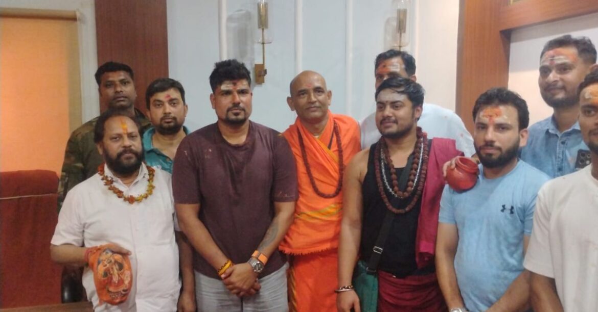 Karan Sharma Deoghar Visit