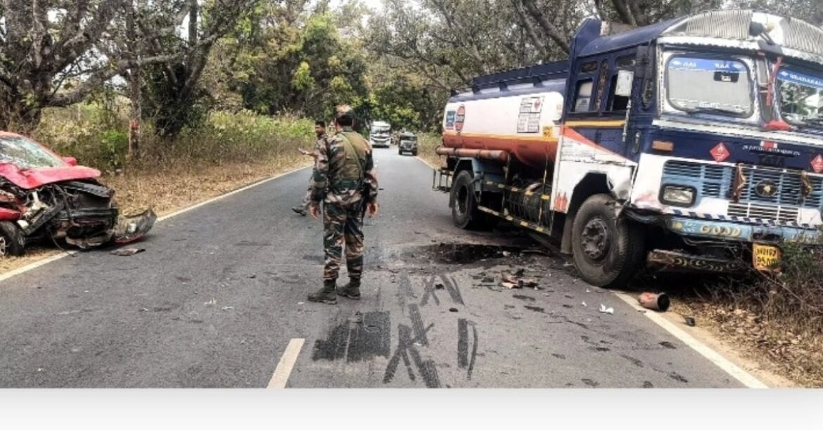 Khunti Road Accident