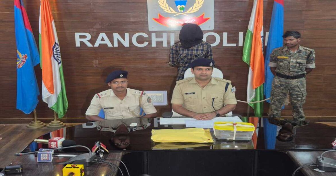 RANCHI: रांची के टी टॉस रेस्टोरेंट फायरिंग केस में बड़ा खुलासा, मुख्य शूटर सचिन यादव गिरफ्तार, 1 लाख की सुपारी में की थी वारदात।