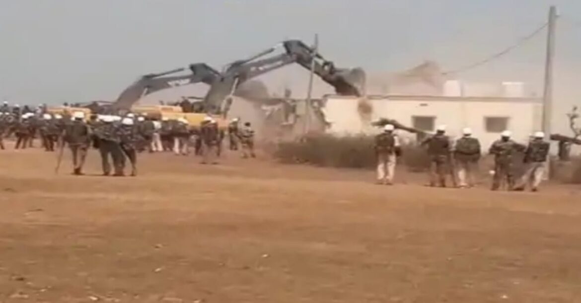 Yogendra Sao house demolition Hazaribagh NTPC dispute