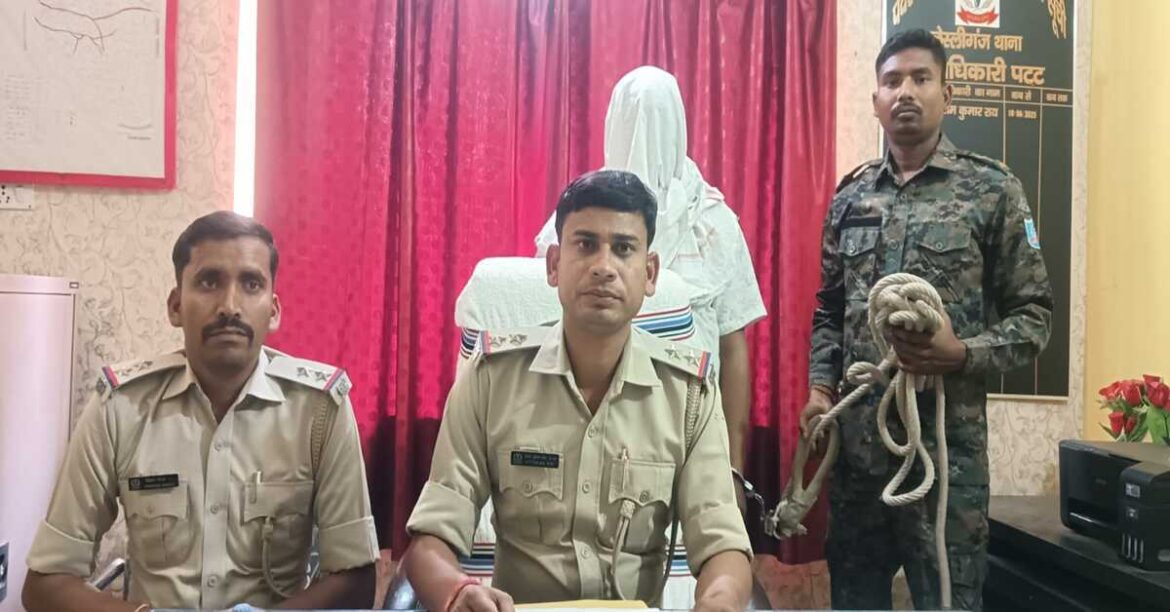 Assistant teacher arrested for firing during wedding ceremony in Palamu