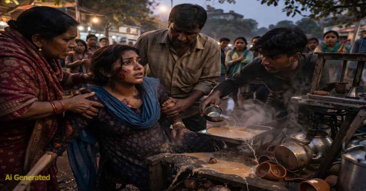 Jamshedpur girl hot tea attack case