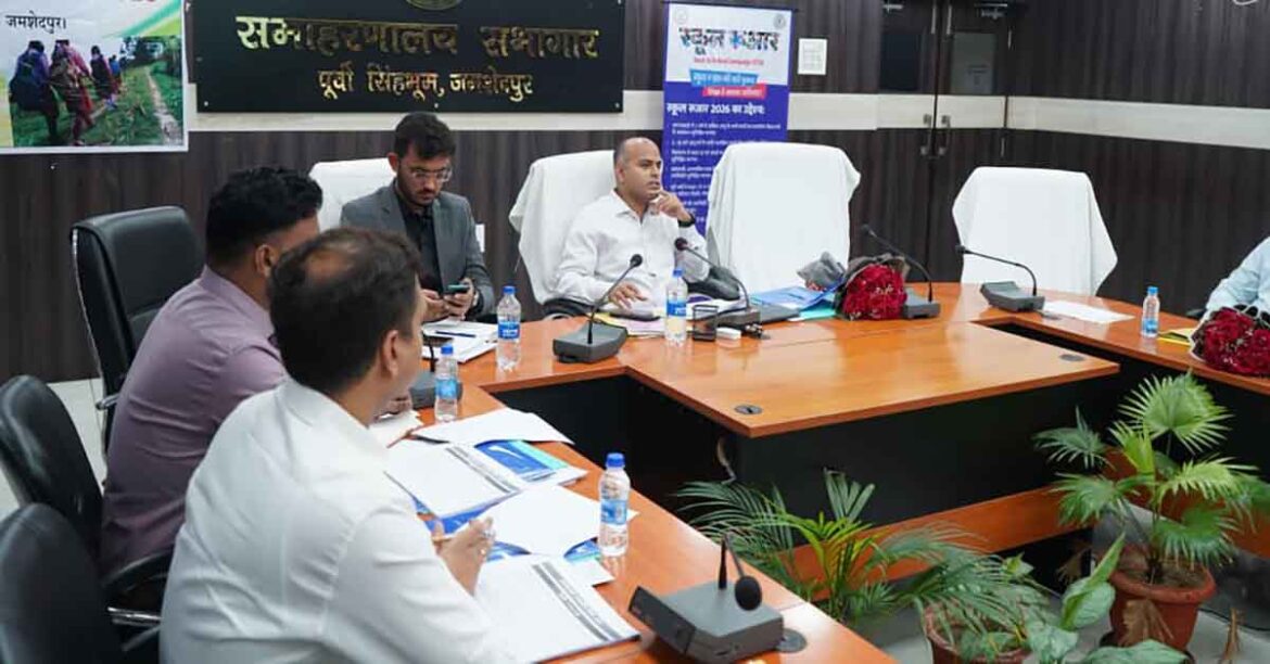Jamshedpur school dropout enrollment campaign 2026