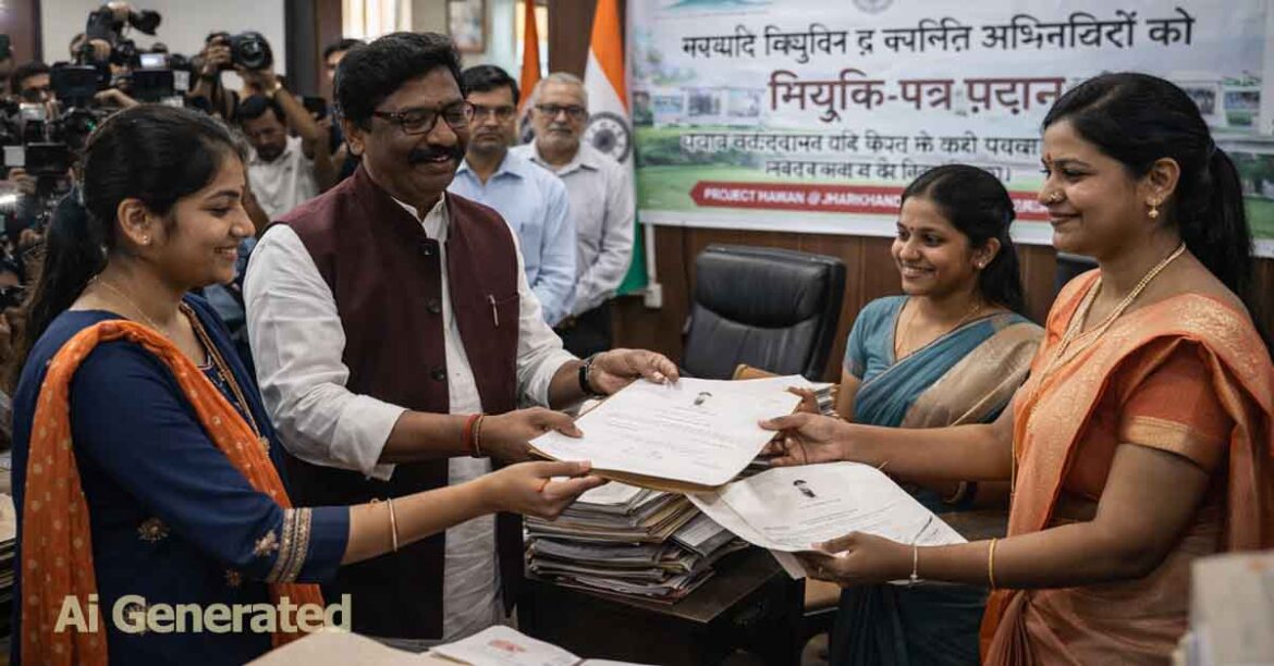 Jharkhand Appointment Letter Distribution CDPO Supervisor 310 Posts