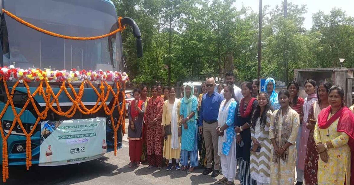 Jharkhand tourism exposure visit Darjeeling