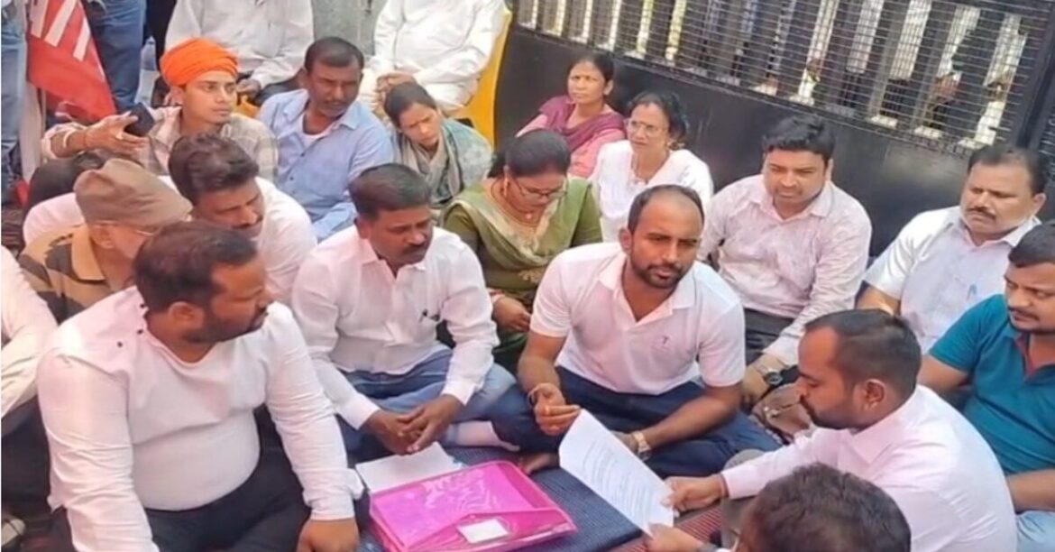 Tata Motors protest Jamshedpur