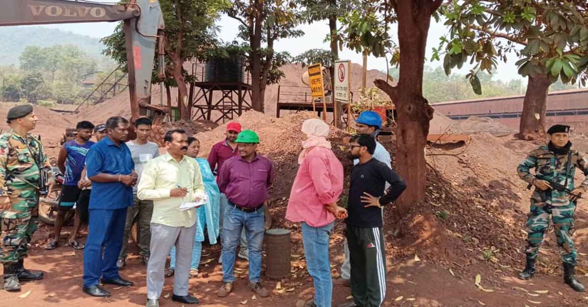 West Singhbhum iron ore irregularities SAIL Guva mine investigation