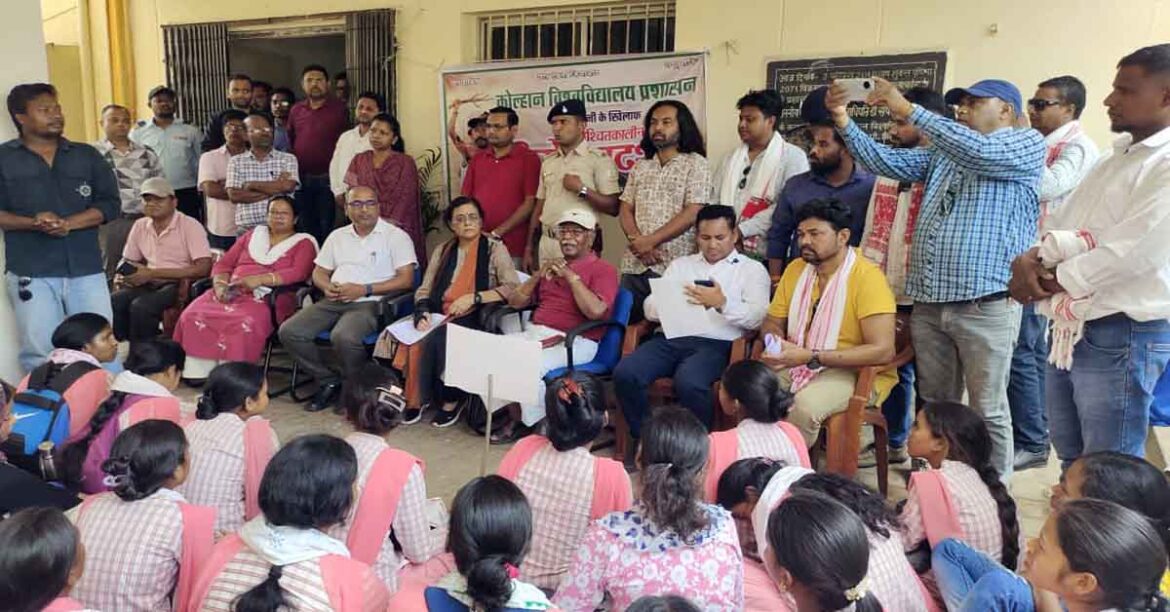 chaibasa student protest