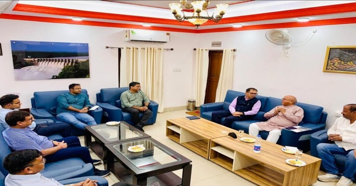 MLA meeting with DRM over train delays at Tatanagar railway station