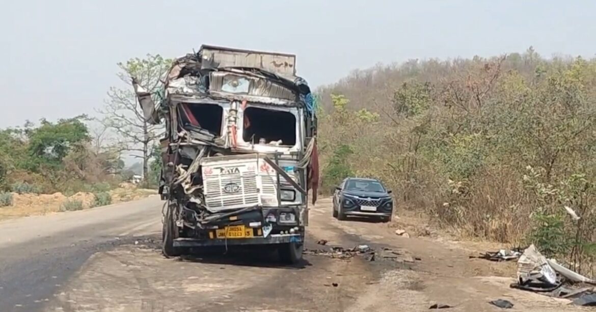 road accident Jharkhand today