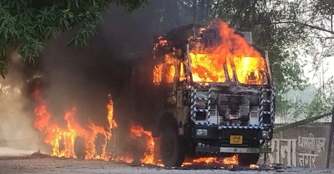 Garhwa Truck Fire